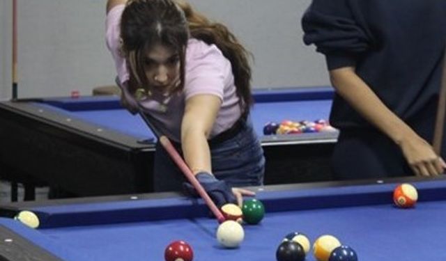 Aydın'da bilardo turnuvası sona erdi
