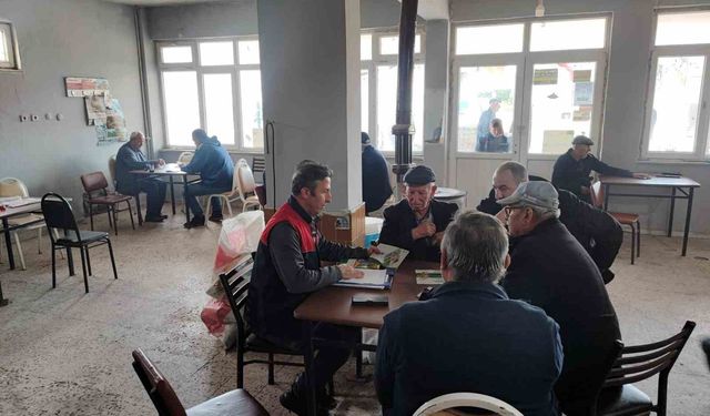 Babaeski'de çiftçiler eğitim toplantısında bilgilendirildi