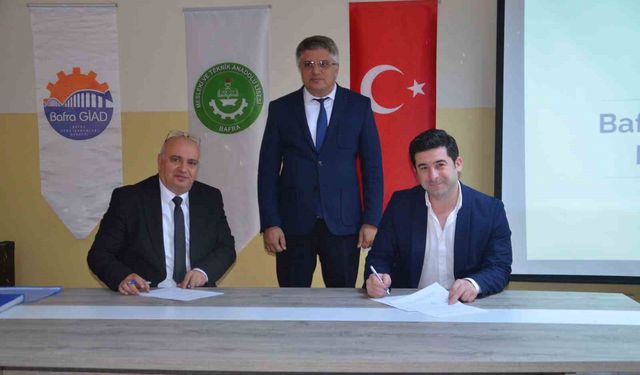 Bafra MTAL ve Bafra GİAD'dan dijital dönüşüm için örnek iş birliği