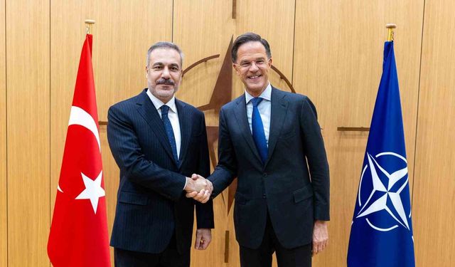 Bakan Fidan, NATO Genel Sekreteri Rutte ile görüştü