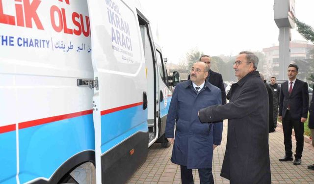 Balıkesir'de Mobil İkram Aracı hizmete alındı