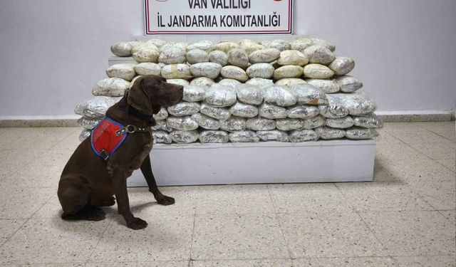 Başkale'de 60 kilo uyuşturucu ele geçirildi