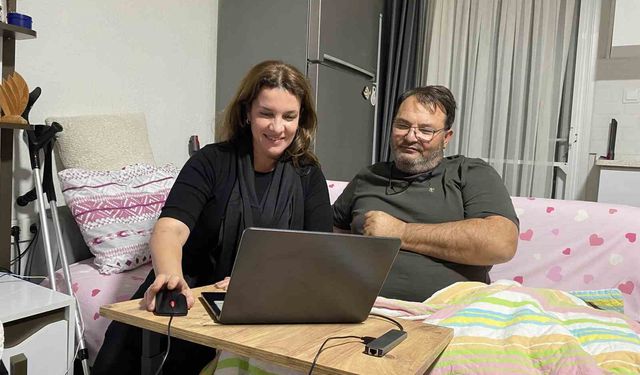 Başkan Akın'dan, Suat Salgın'a geçmiş olsun ziyareti