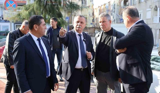 Başkan Balaban Kaynak'ta vatandaşı dinledi