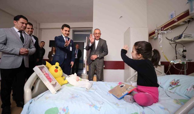 Başkan Kavuş Şivliliğe çıkamayan çocukları unutmadı