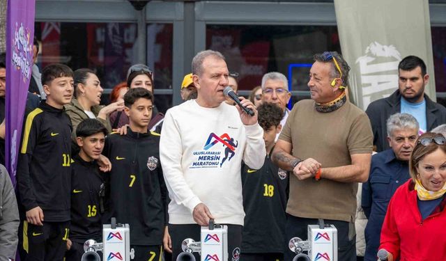 Başkan Seçer: 'Mersin Maratonu, Türkiye'de organizasyon başarısında ilk sıraları zorluyor'
