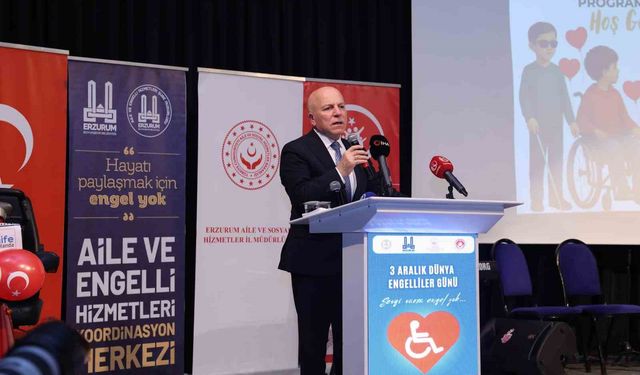 Başkan Sekmen: 'Özel gereksinimli bireyler başımızın tacıdır'