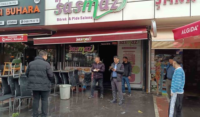 Batman'da börekçide çıkan yangında faciadan dönüldü