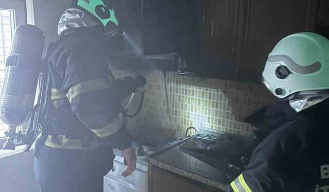 Batman'da evde çıkan yangın söndürüldü