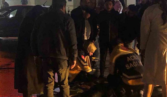 Batman'da otomobil motosiklete çarptı: 1 yaralı