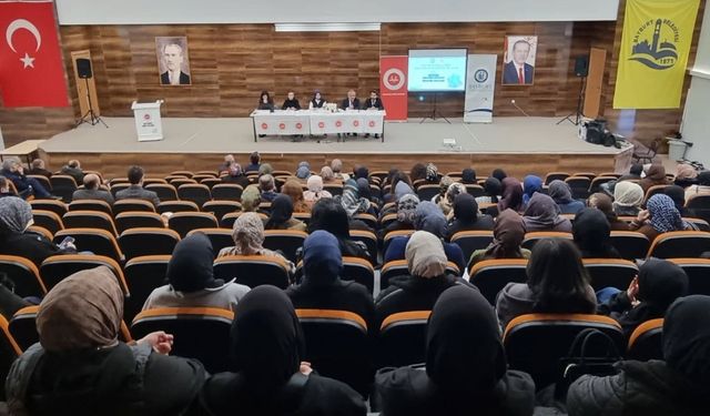 Bayburt'ta insan hakları konulu panel düzenlendi
