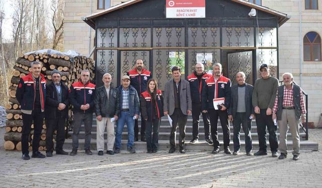 Bayburt'ta 'Köylerde Buluşuyoruz Tarımı Konuşuyoruz' projesi kapsamında 79 köyde çiftçi ziyaretleri yapıldı