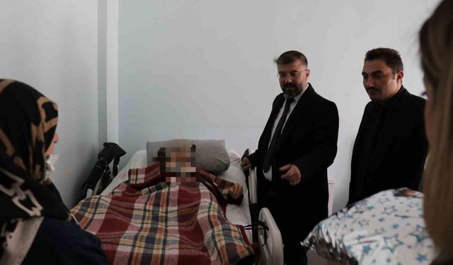 Bayburt'ta lösemi hastalarına moral ziyaretleri yapıldı