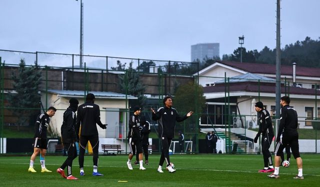 Beşiktaş, Fenerbahçe maçı hazırlıklarını tamamladı