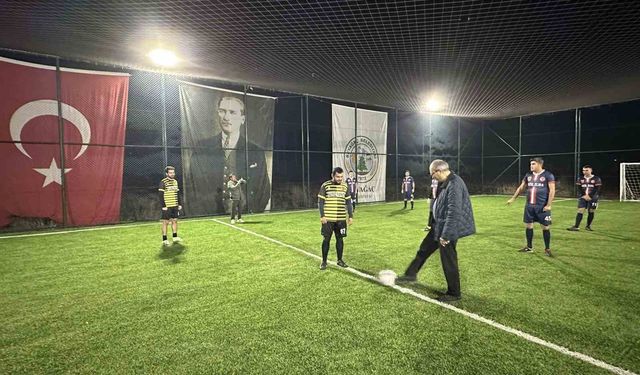 Beyağaç Belediyesi 2025 Halı Saha Turnuvası büyük bir heyecanla başladı