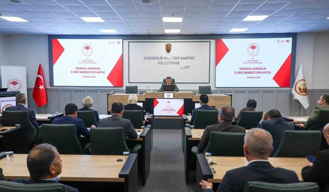 Bilecik'te Kuraklık Kriz Merkezi ve Hayvanları Koruma Kurulu Toplantıları yapıldı