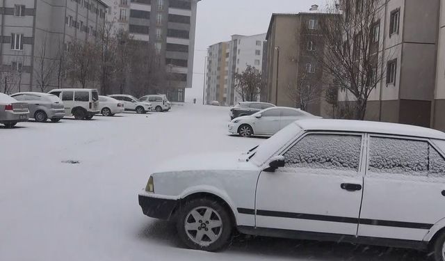 Bitlis'te kar yağışı