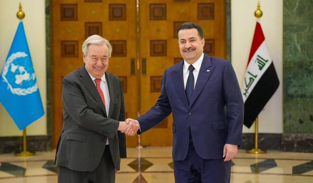BM Genel Serkteri Guterres: 'Bugün Irak, güven ve istikrar içinde olan bir ülkedir'