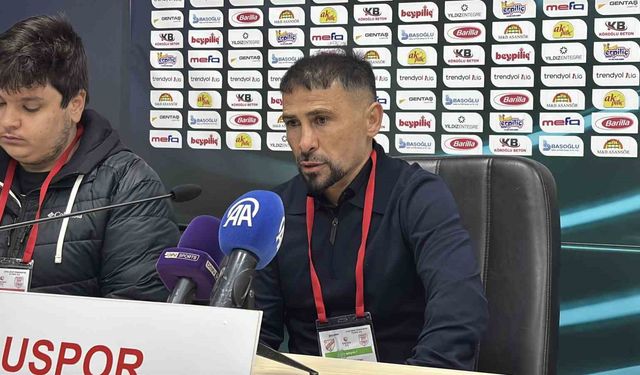 Boluspor-Pendikspor maçının ardından