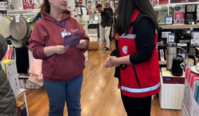 Bozüyük'te şiddetle mücadele bilgilendirmesi