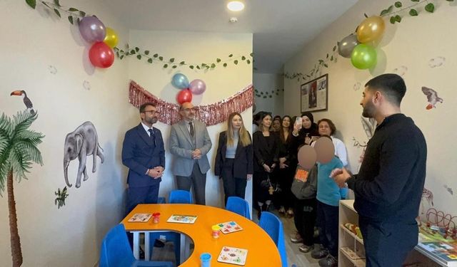 Burhaniye Uygulamalı Bilimler Fakültesi'nden özel çocuklara oyun alanı desteği