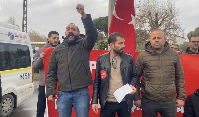 Bursa'da metal işçileri ayağa kalktı: Prysmian'da eylem başladı