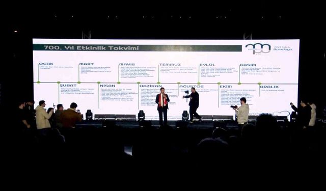 Bursa'nın fethinin 700'üncü yılı etkinlikleri görkemli törenle tanıtıldı