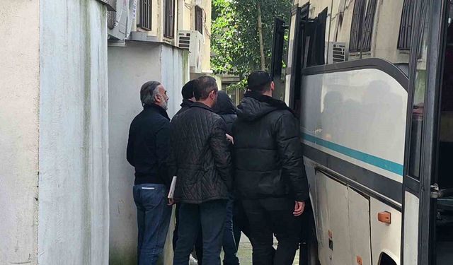 Büyükçekmece Adliyesi'ndeki altın ve gümüş soygununa ilişkin 13 şüpheli adliyede
