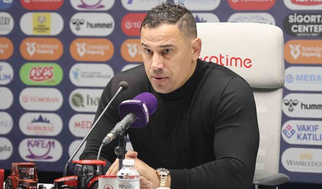 Çağdaş Atan: 'Maalesef bir dalgınlık, yediğimiz gol, iyi oynarken cezalandırıldık açıkçası'