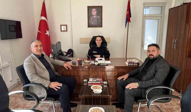 Çamardı İlçe Jandarma Komutanı Teğmen Beyza Yavuz görevine başladı
