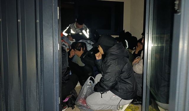 Çanakkale'de 32 kaçak göçmen yakalandı