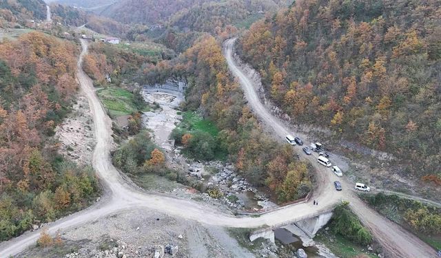 Canik'te kırsalda ulaşım ağı büyüyor