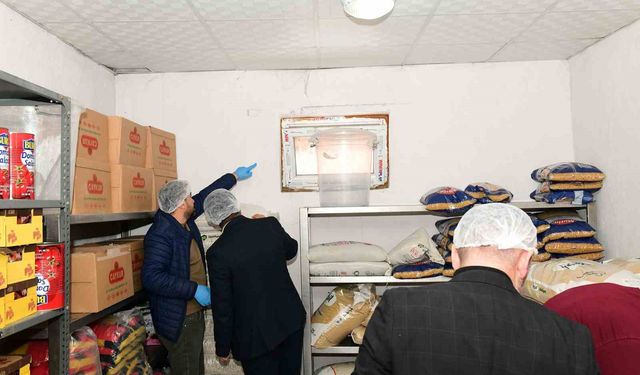 Çatak'ta okul yemekhanelerinde kapsamlı denetim