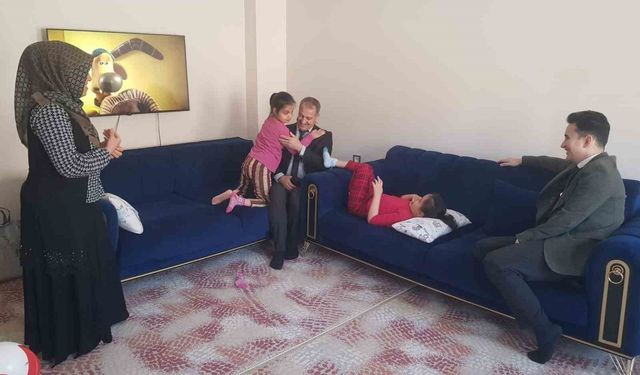 Çermik'te engelli bireyler unutulmadı