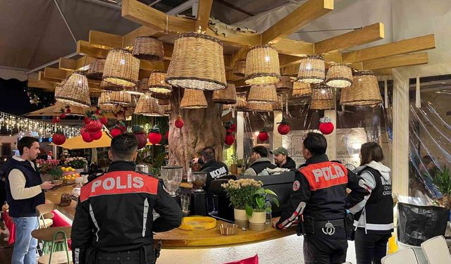 Çeşme'de yılbaşı öncesi eğlence mekanlarına sıkı denetim