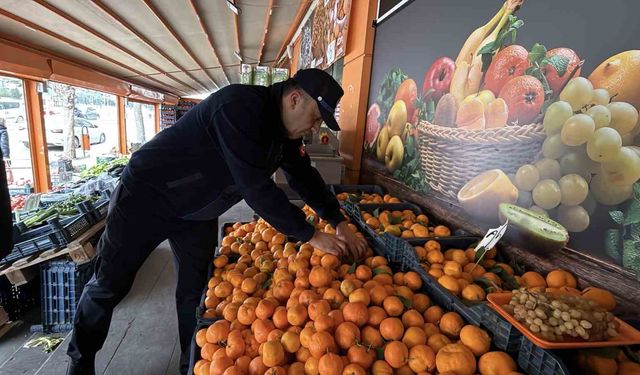 Çorum'da manav ve marketlere sıkı denetim: 105 işetme denetlendi
