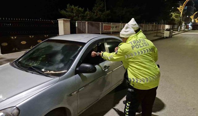 Çorum'da sürücülere sıkı denetim: 30 araca ceza