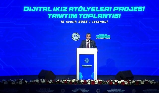 Cumhurbaşkanı Yardımcısı Yılmaz: 'Dijital İkiz Atölyeleri ile öğrenciler daha okul sıralarındayken 'geleceğin fabrikalarına' adım atmış olacaklar'