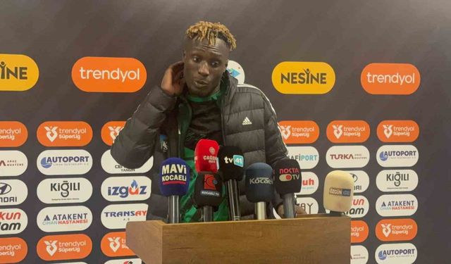 Daniel Agyei: 'Yılı galibiyetle kapatmak güzel'