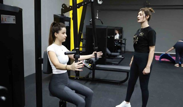 Denizli Kız Öğrenci Yurtlarında fitness salonu hizmete girdi