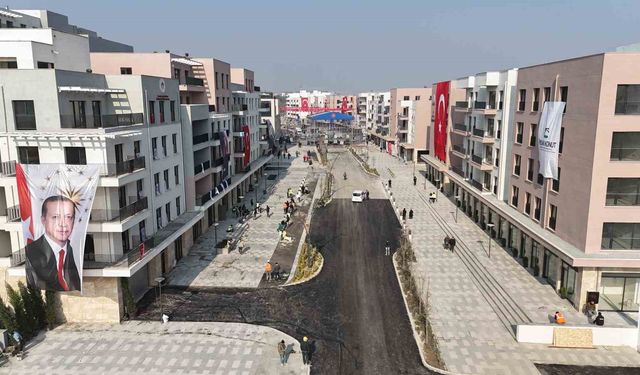 Depremle birlikte yerle bir olan Antakya kent merkezi yeniden inşa edildi