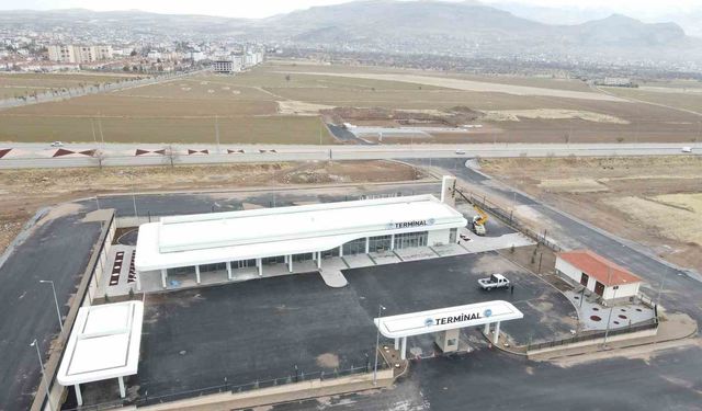 Develi'ye kazandırılan terminal binası hizmete hazır