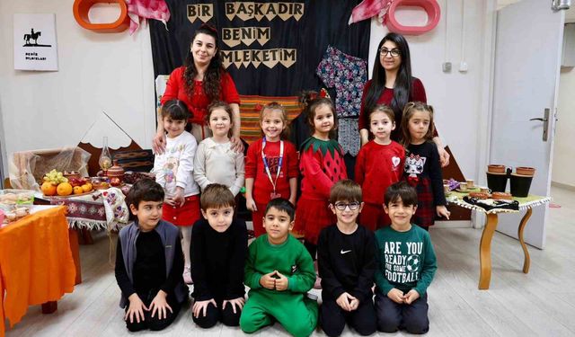 Didimli minikler Yerli Malı Haftası'nı kutladı