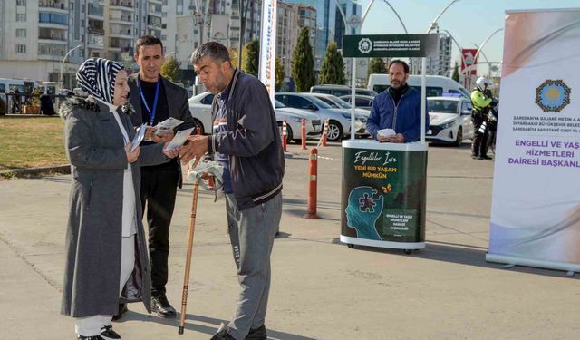 Diyarbakır'da engellilerin haklarına yönelik farkındalık çalışması yapıldı