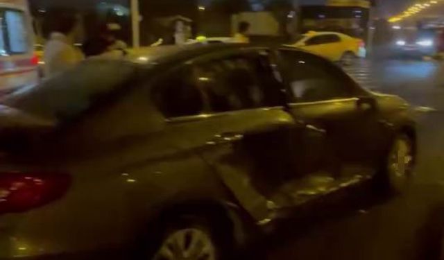 Diyarbakır'da iki otomobil çarpıştı: 2 yaralı