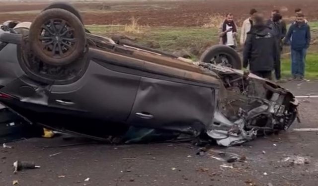 Diyarbakır'da otomobil takla attı: 1 yaralı