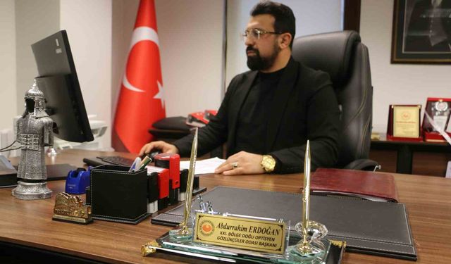 Doğu Optisyen Gözlükçüler Odası Başkanı Erdoğan, ödeme konusundaki yanlış anlaşılmaları düzeltti