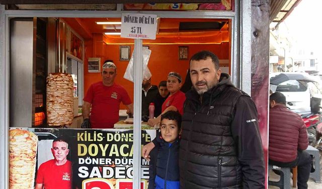Döner 30 liraya düştü: Kilis'te esnaftan indirim akımı