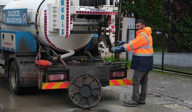 Düzce Belediyesi teyakkuz halinde