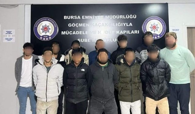 Düzensiz göçmenlere şafak operasyonu